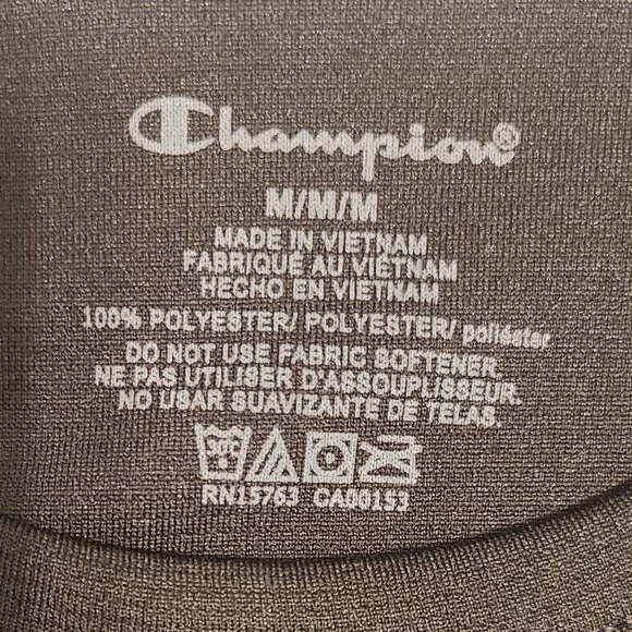 Champion Long Sleeve Black Shirt, Size Medium - Picture 9 of 9